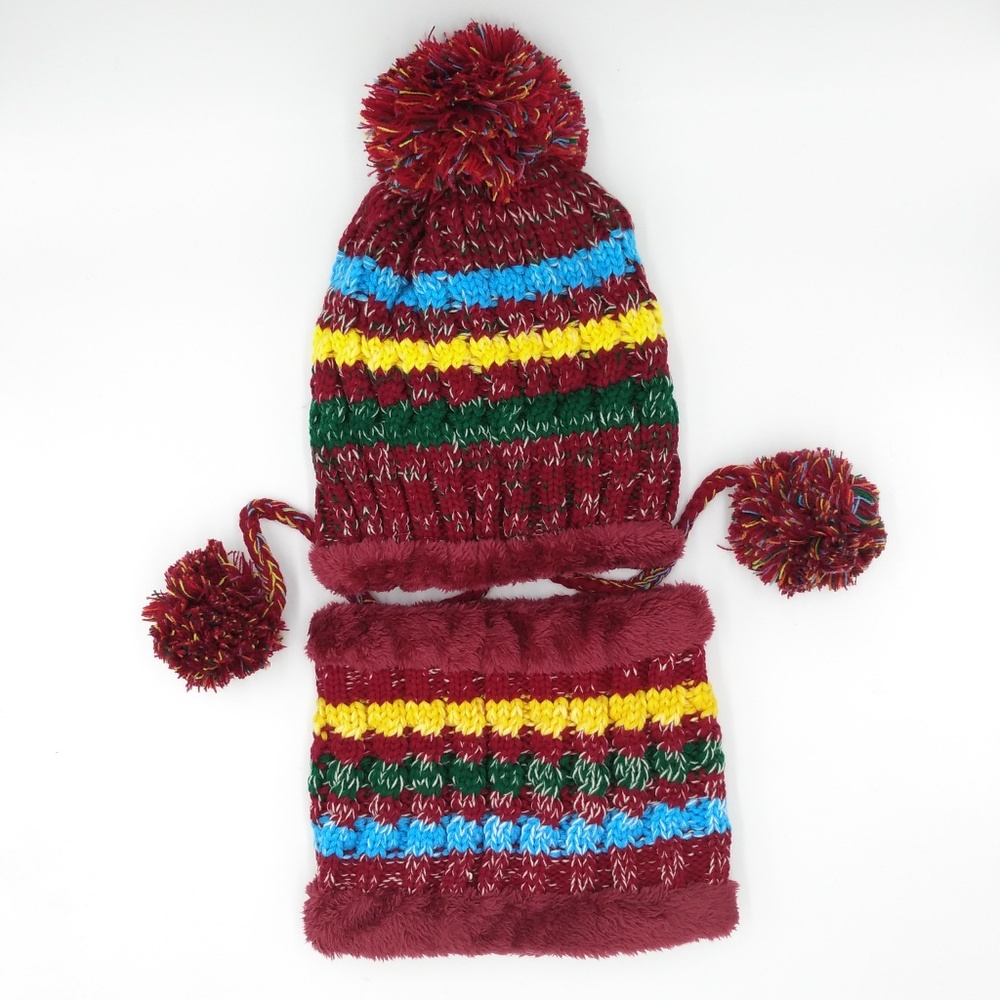 Colorful Knit Hat for Women - Picture 4 of 7